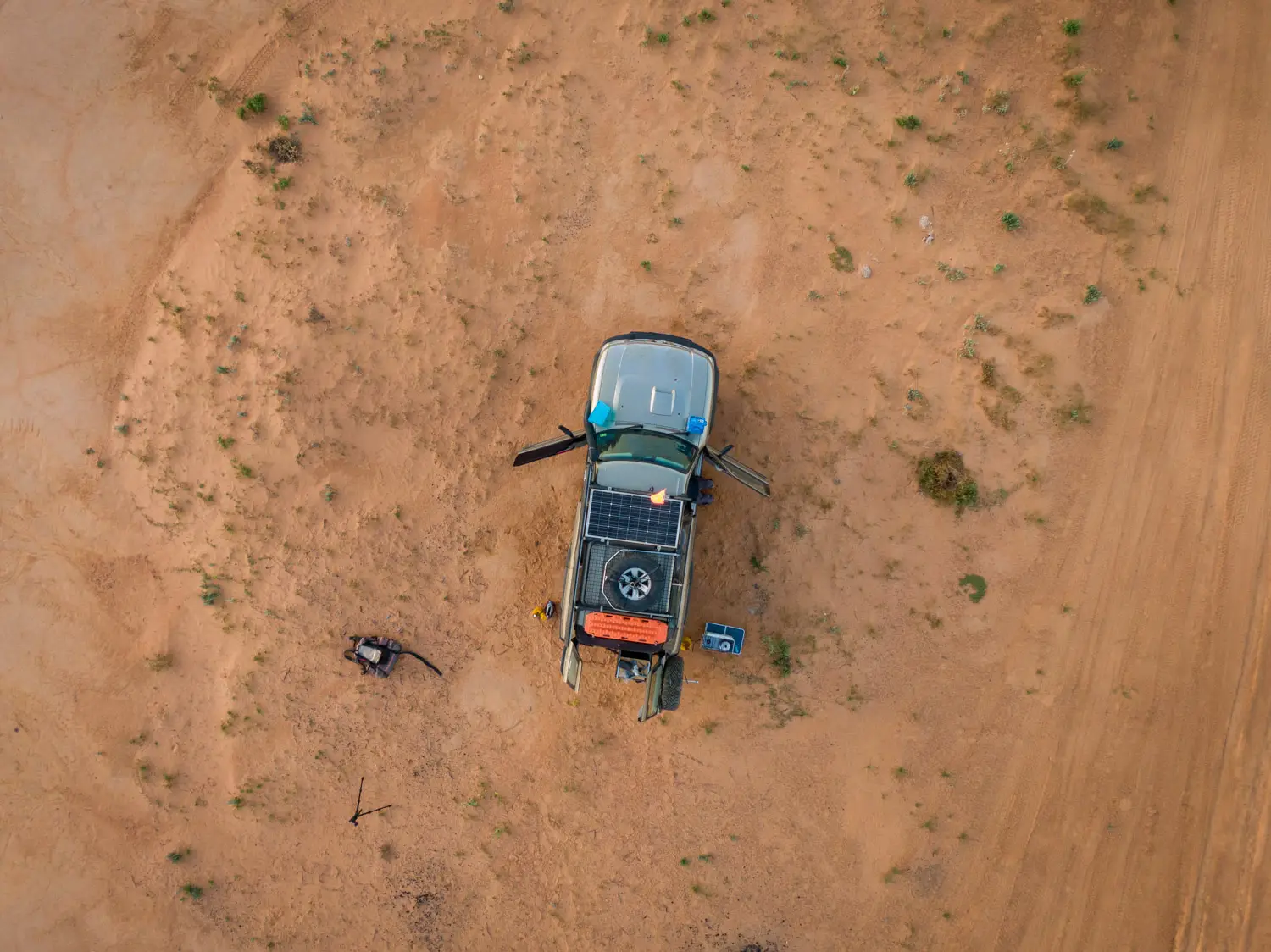 Vehicle preparation for the Simpson Desert