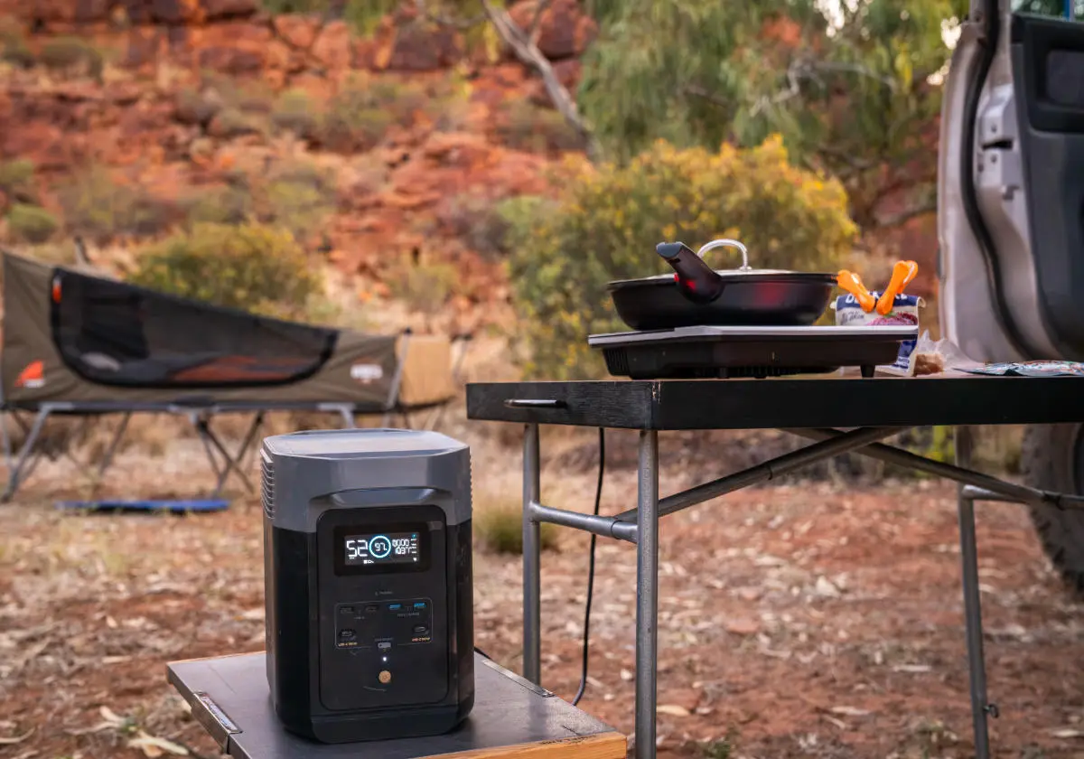 Cooking in the desert