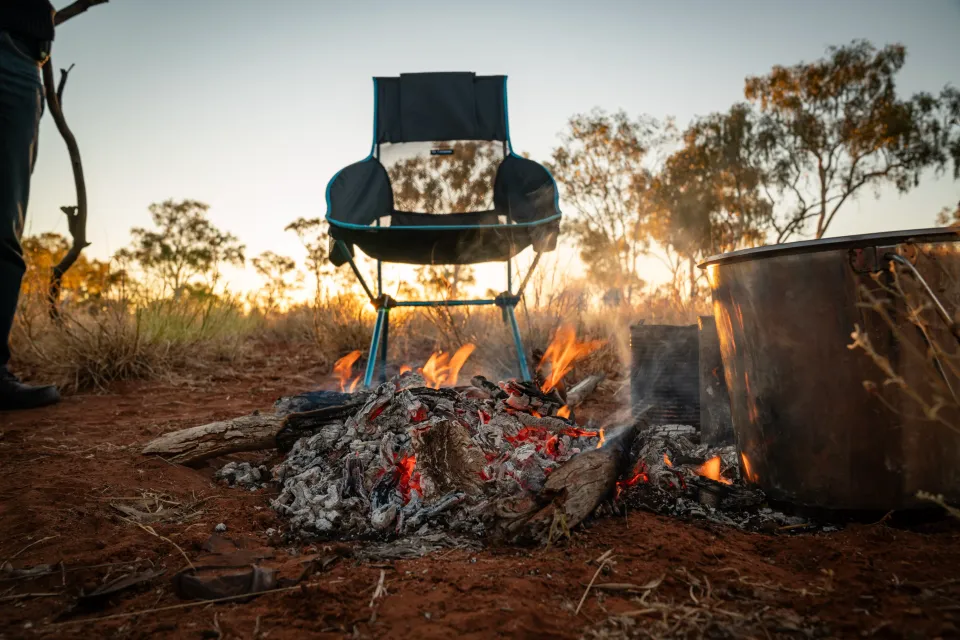 Gallery: Campfire in the Simpson Desert