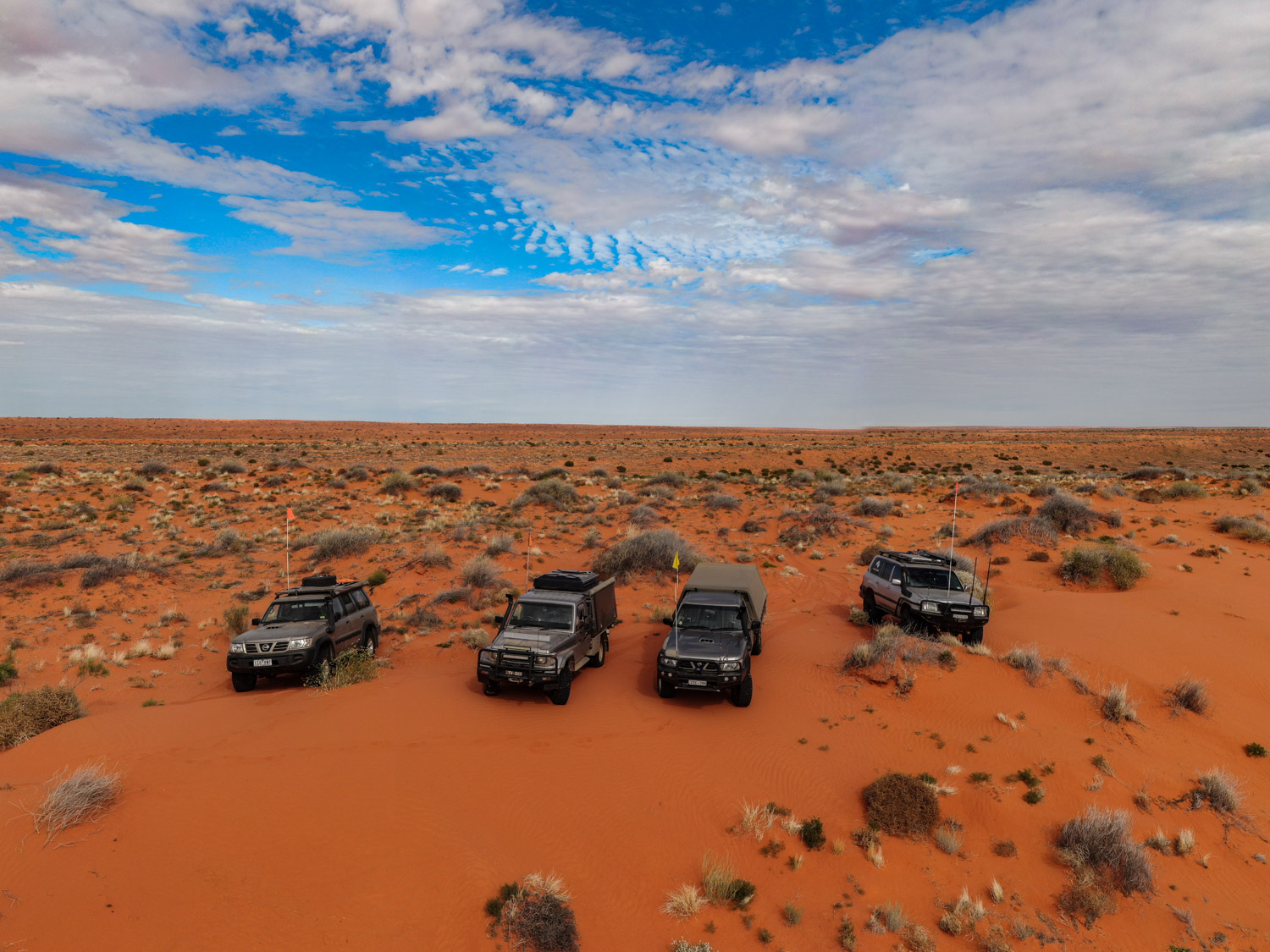 Convoy procedures in the Simpson Desert