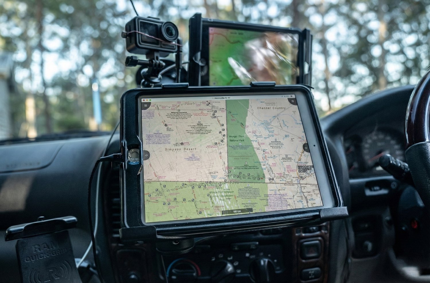 GPS Navigation in the Simpson Desert